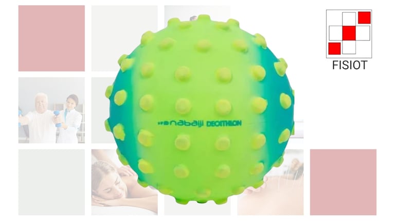 Bola de Massagem com Textura Estimulante