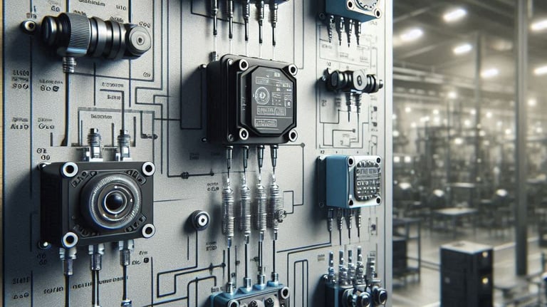 Instalamos sensores, transmissores e medidores que garantem o controle preciso.