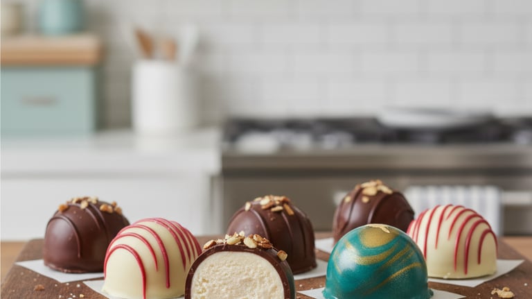 airy and fruit-based frozen confections