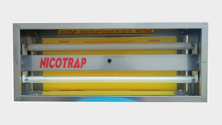 Insectocapturador estructura de acero inoxidable 304