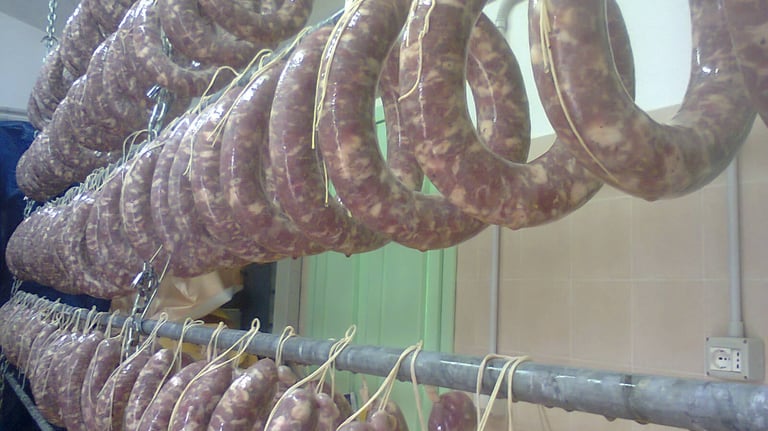 Salsiccia sarda fatta in casa