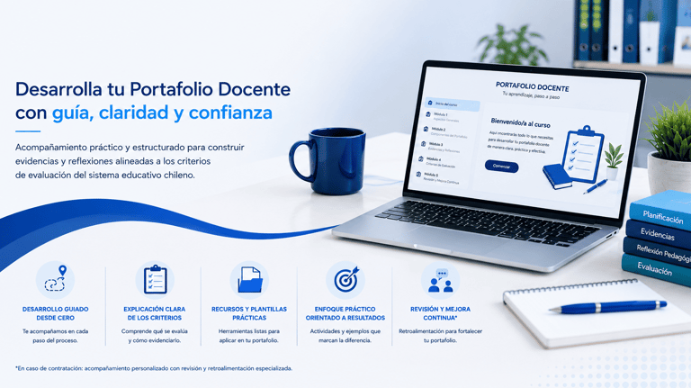desarrollo del portafolio docente 