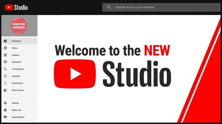 YouTube Studio SEO optimization