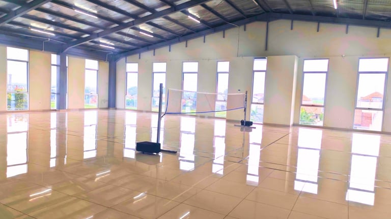 badminton smk asy syarif mitra industri