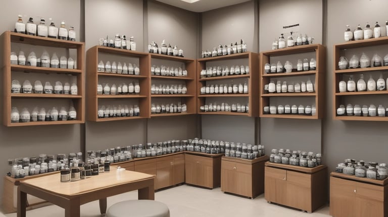 Several suction cups are placed on a person's back as part of a therapeutic treatment, commonly known as cupping therapy. A practitioner gently holds one of the cups while operating a handheld device.