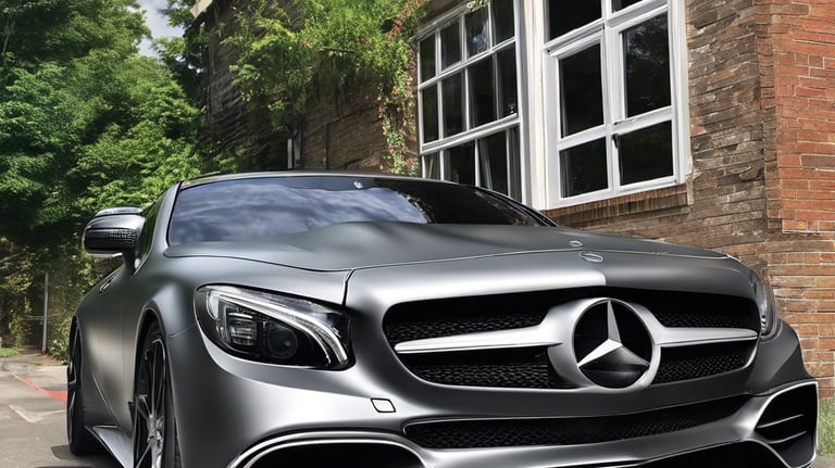 person sitting in Mercedes-Benz driver seat