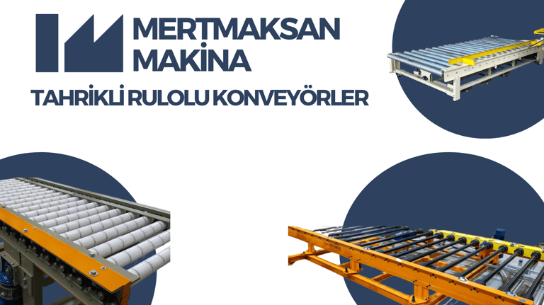 Tahrikli Rulolu Konveyör