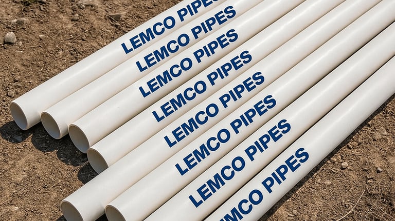 lemco pipes, serk private limited, pvc pipes