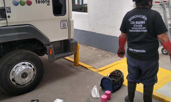 destapaciones con maquinas en telefe