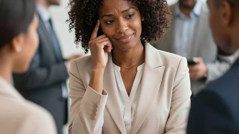 A group of diverse professional women networking and sharing ideas in a cozy café.