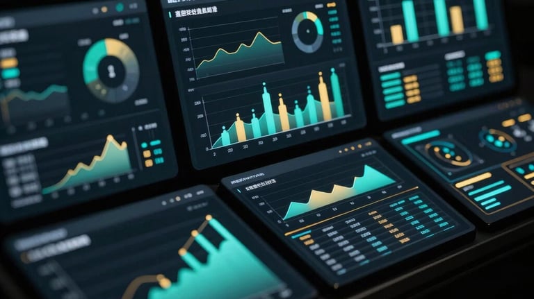 A curved facade covered in white latticework