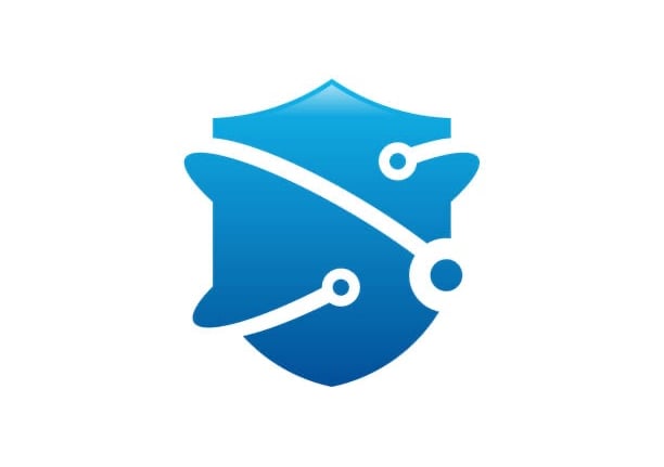 protective shield with arms around it