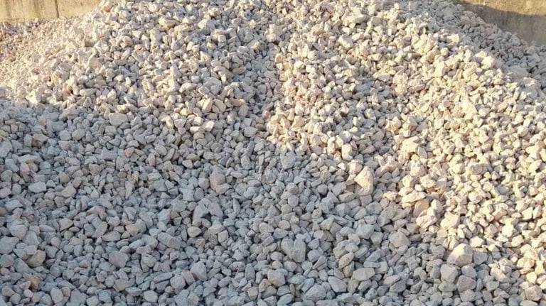 Θραυστό υλικό 3Α για οικοδομικές εργασίες