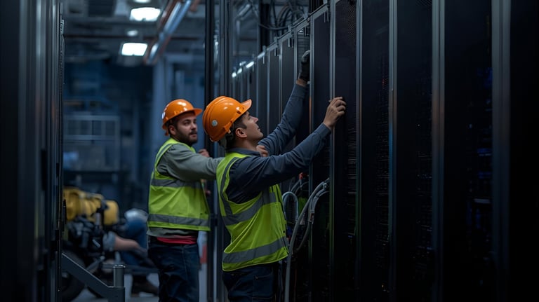 Tier III data center construction Southern California – McKnight veteran-owned contractor