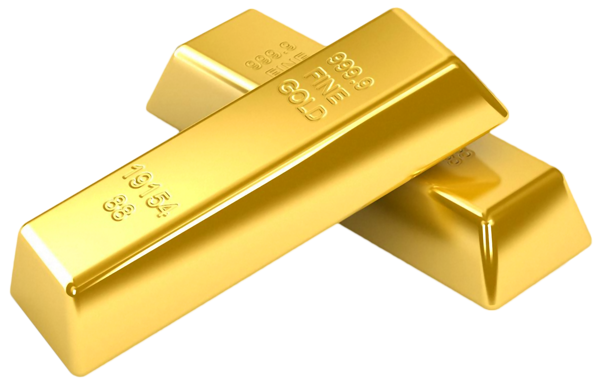 a gold barbelli gold bars with a gold bar