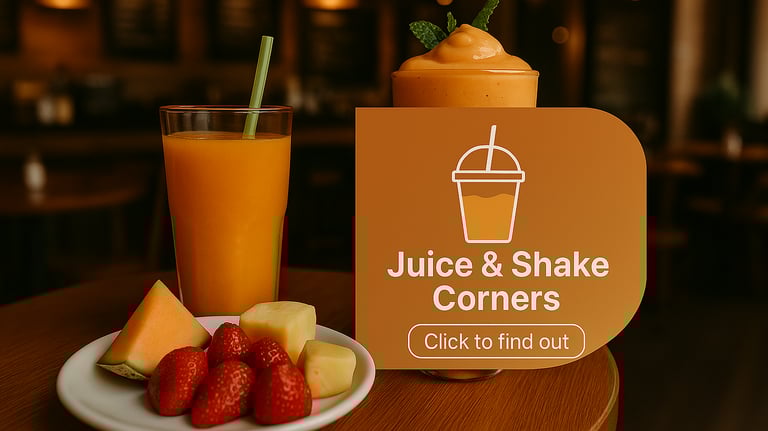 Find Best juice and shakes in Karnal