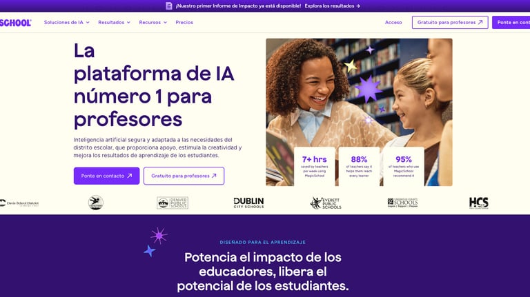 pantallazo magic school