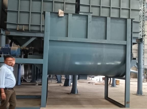 Mr Ramesh Patel at Plant