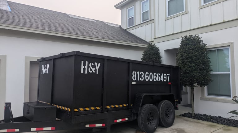 7x14 Dumpster Trailer Rental Tampa