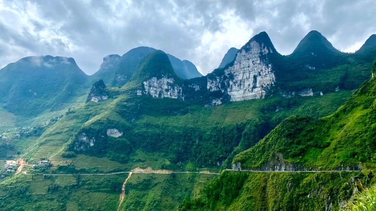 Ha Giang loop on a motorbike