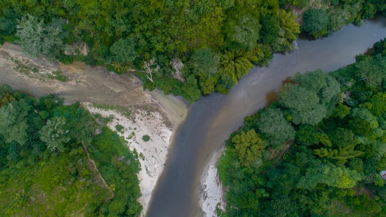 Union rio Don Diego y rio Don Dieguito Sierra Nevada de Santa Marta