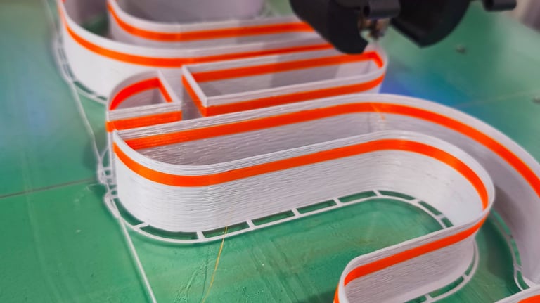Logo corporeo impreision 3d 