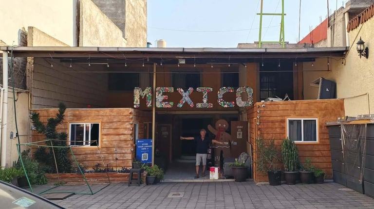 Casita del Arbol lodgings in Mexico City