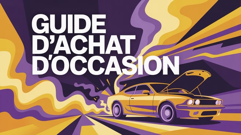 Guide d'achat d'occasion sur une voiture avec le capot ouvert