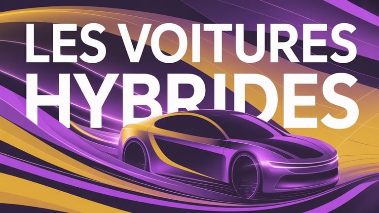 Les Voitures Hybrides sur une voiture hybride