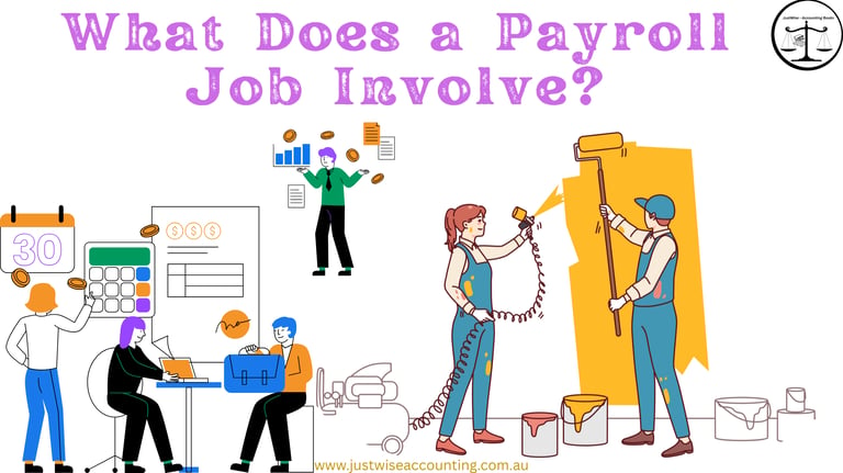 A payroll job involves calculating employee salaries, managing benefits, and ensuring compliance wit