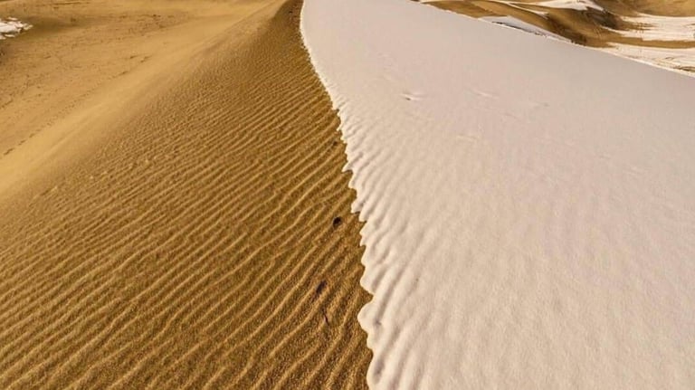 Safaranga white desert Skardu 