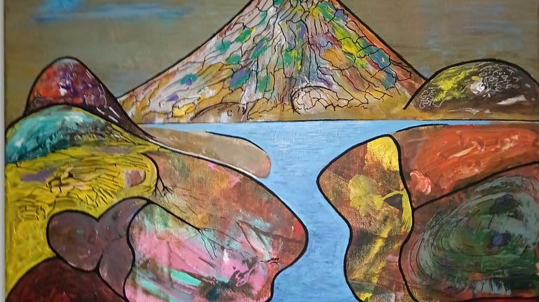 Between Earth, UK-based Nigerian artist