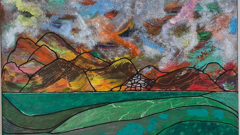 Vegetative Terrain, Contemporary Northern Ireland artist