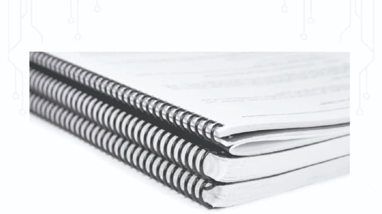 Cuadernillos anillados