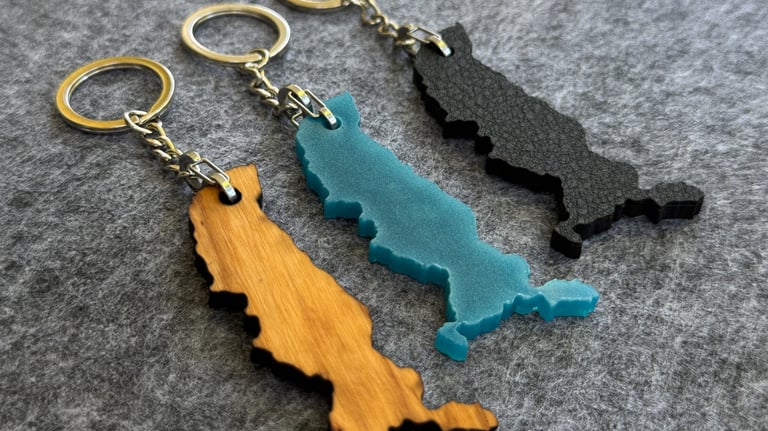 Schlüsselanhännger - Tegernsee Edition - Geschenk