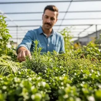 selección de los mejores ejemplares en vivero