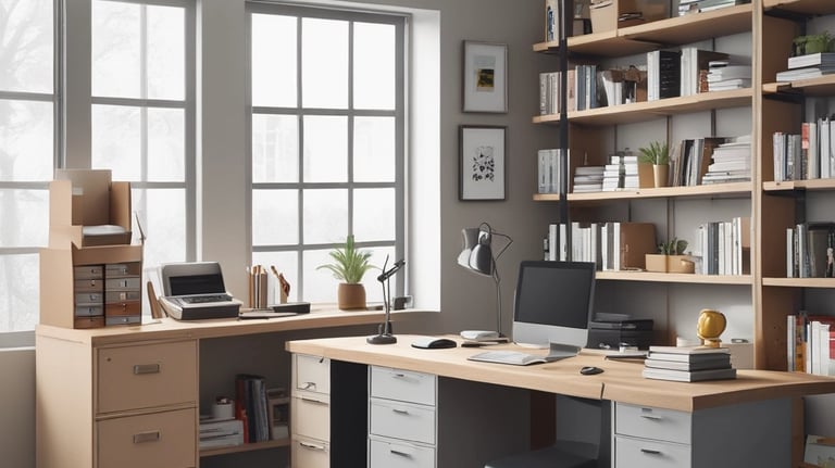 A curved facade covered in white latticework