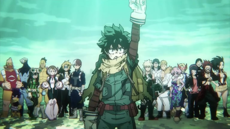 My Hero Academia Raw Clips