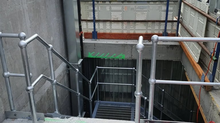 Custom steel fabrication services by Burra Fabrication, showcasing precision metalwork