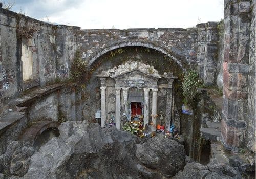 iglesia san juan - tour volcan paricutin saliendo de morelia