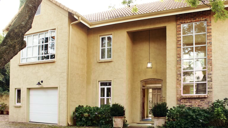 Tswanacrete CemWash Sandstone — stylish wall finish for modern and rustic interior & exterior designs Botswana