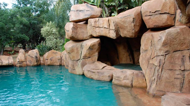 Tswanacrete DecoCrete Straw — premium wall plaster for sculpted, decorative finishes in modern interiors, exteriors botswana