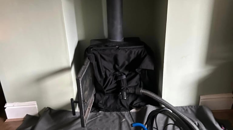 Chimney sweeping service