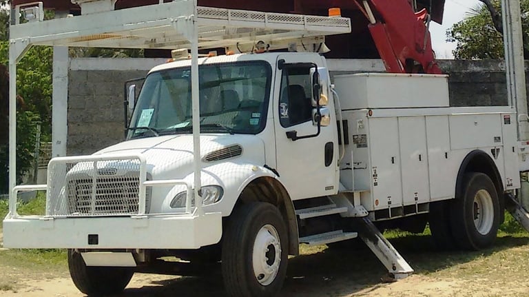 Servicios de grúas con canastilla Coatzacoalcos