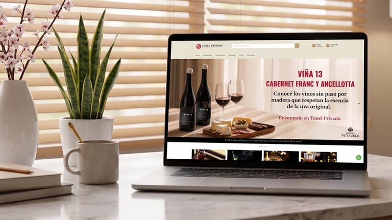 Tienda online Tonel privado Vinoteca Guvine