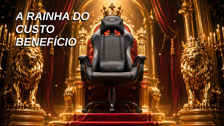 Cadeira gamer TGT Heron TC2 a rainha do custo benefício