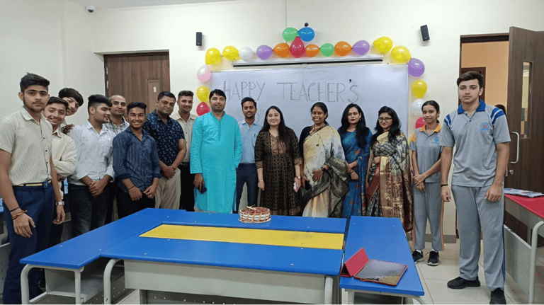 Teacher's day celebration with Shekhar sir at Narayana e techno school MG Road