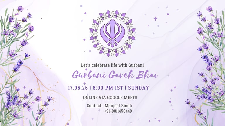 Gurbani gaveh Bhai