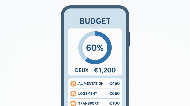 application pour piloter son budget