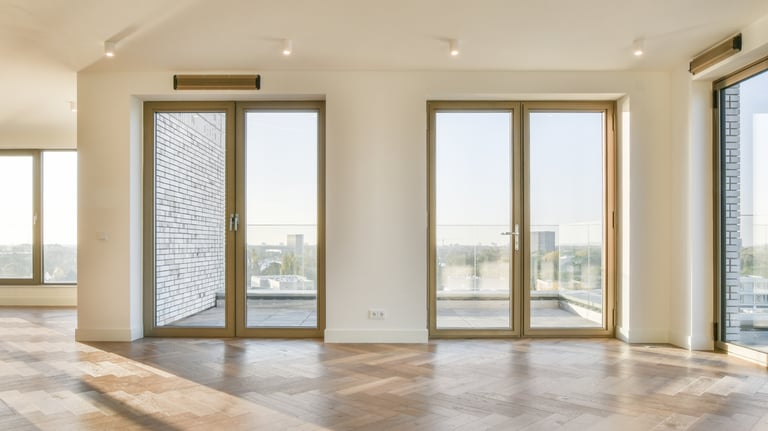deux portes fenêtres